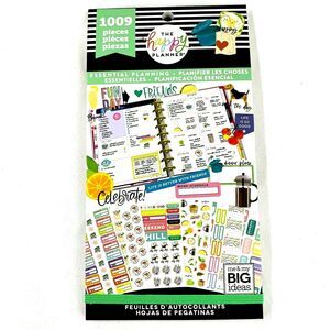 The Happy Planner Stickers Book Essential Planning 1009 Pieces